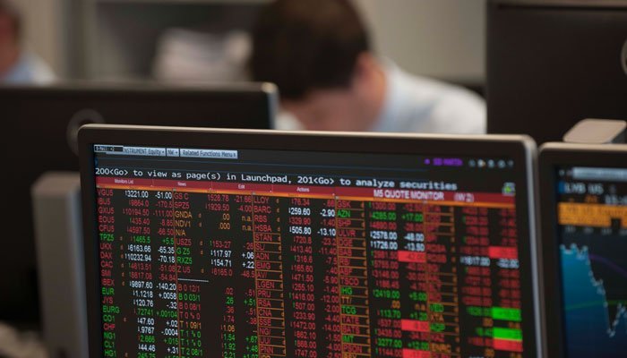 Trading room at Zurich Life Investments Ireland