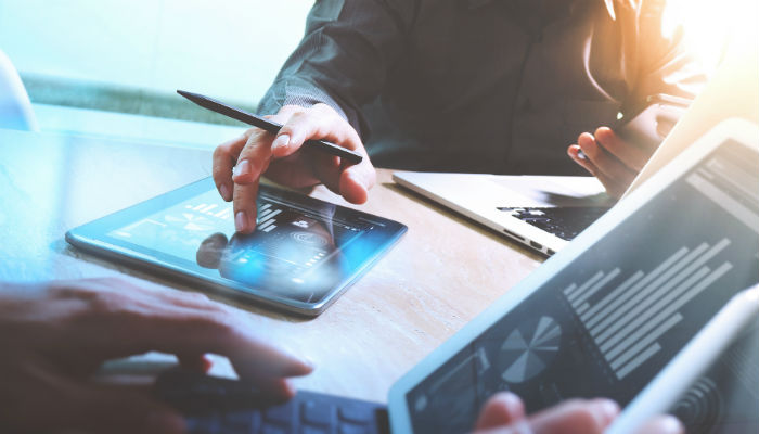 meeting with a financial advisor