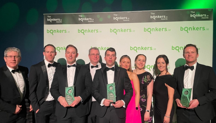 Zurich employees at the bonkers awards