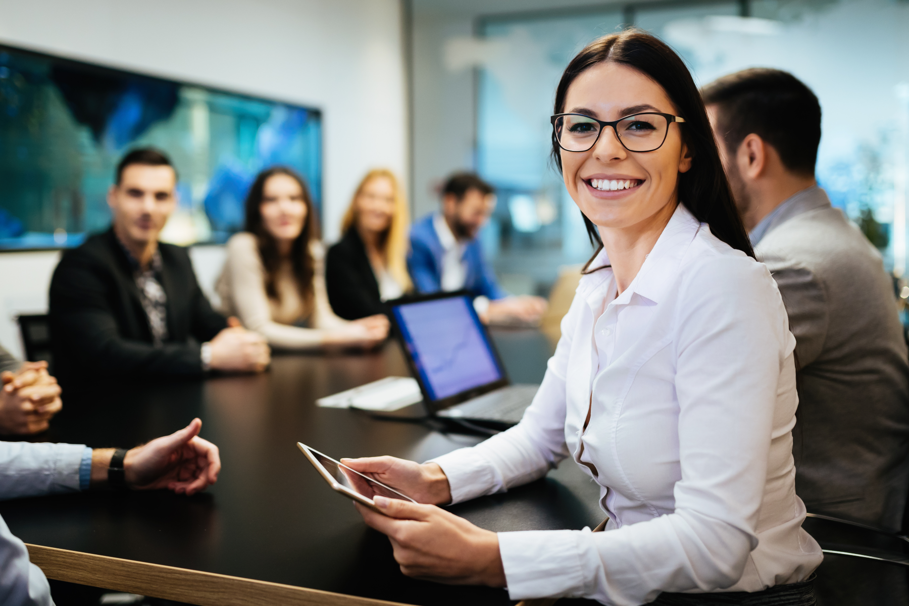 employee team meeting