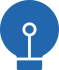 A icon illustration of a lightbulb